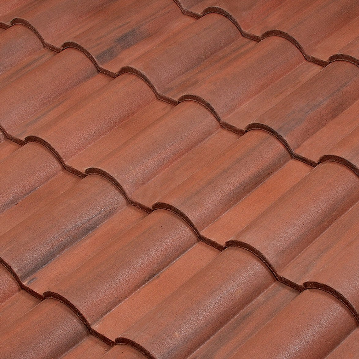 Westlake Galena Spanish Clay Black Antique roof tile