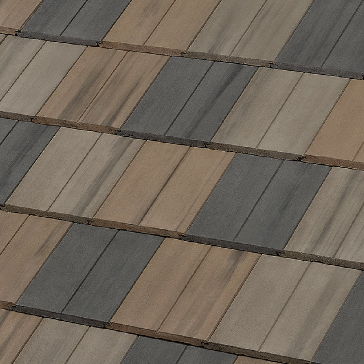 Westlake Saxony 900 Split Slate Rockport Gray Blend (3 Color Blend) roof tile