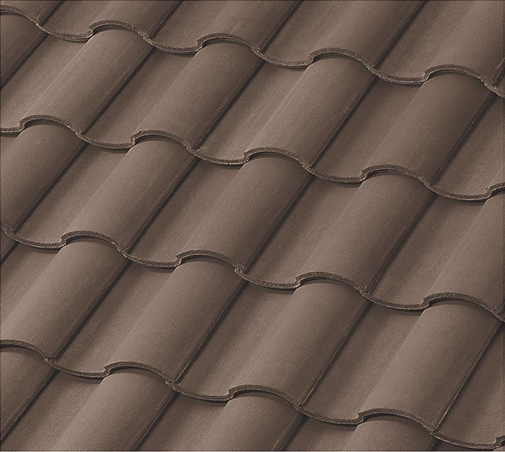 Westlake Barcelona 900 Espresso Blend roof tile