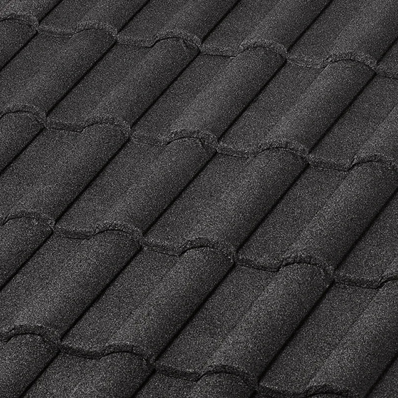 Westlake Barrel-Vault Tile Charcoal roof tile