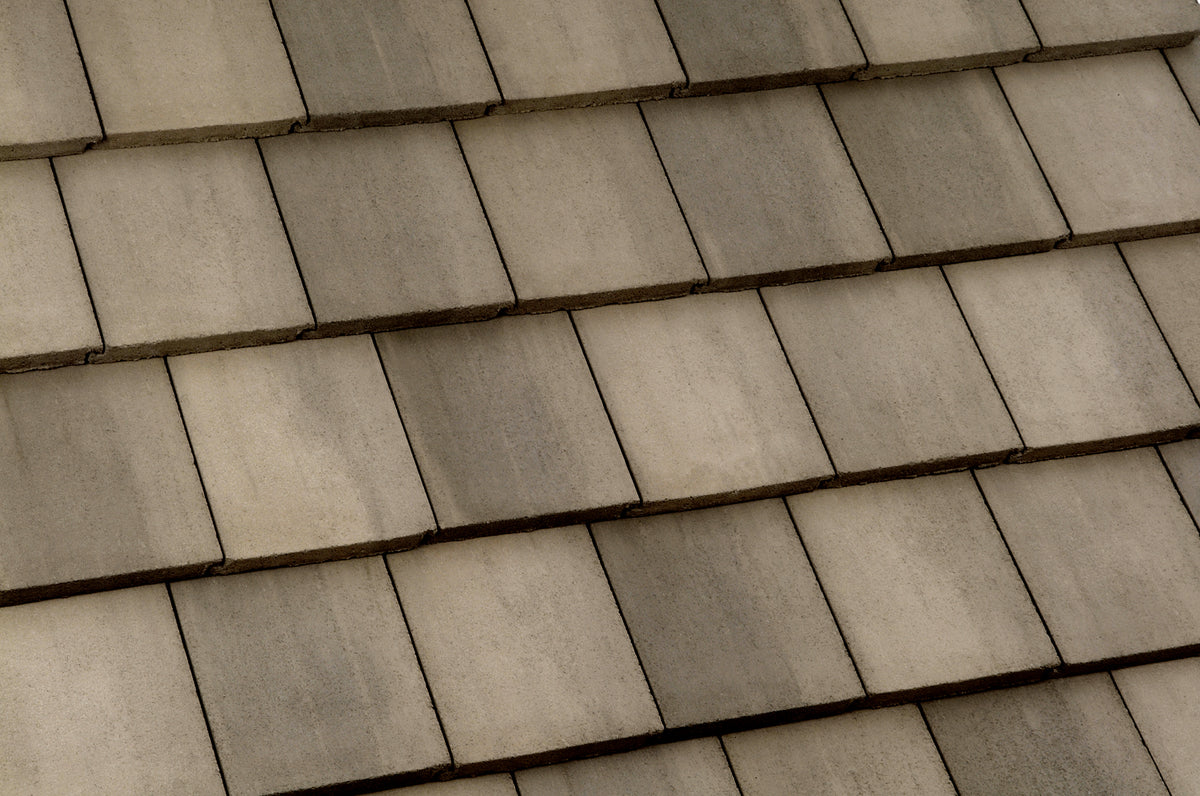 Eagle Bel Air Brown Gray Range roof tile