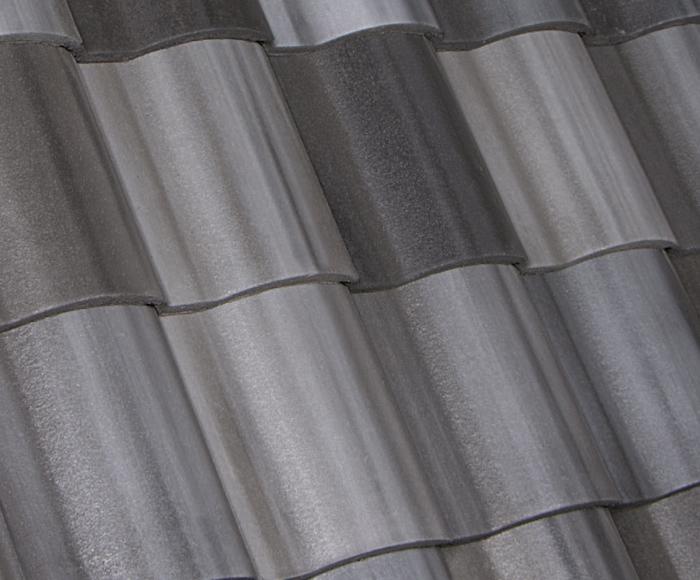 Crown Sanibel Moonlight Gray Blend roof tile