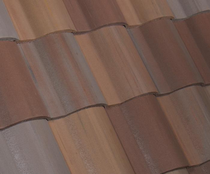 Crown Sanibel New Florida Blend roof tile