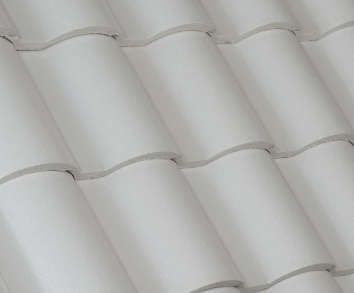 Crown Sanibel Polar White roof tile