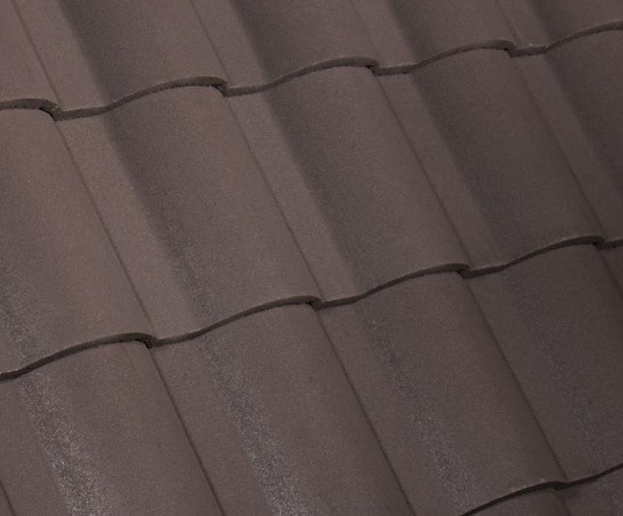 Crown Sanibel Tobacco Range roof tile
