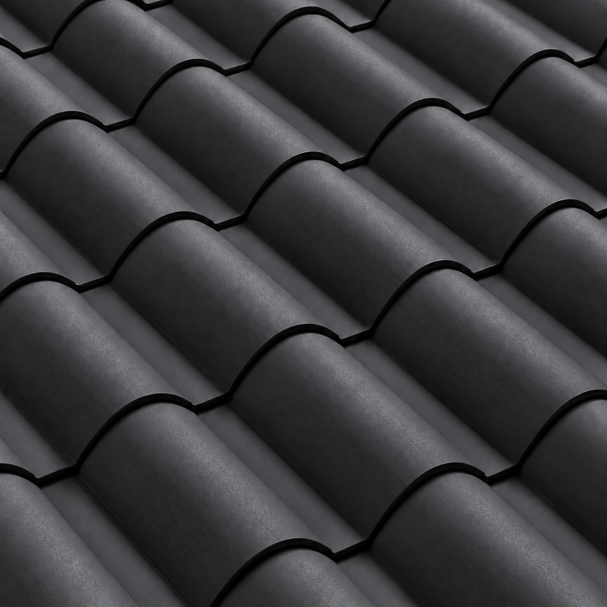 Santafé Spanish S Charcoal roof tile