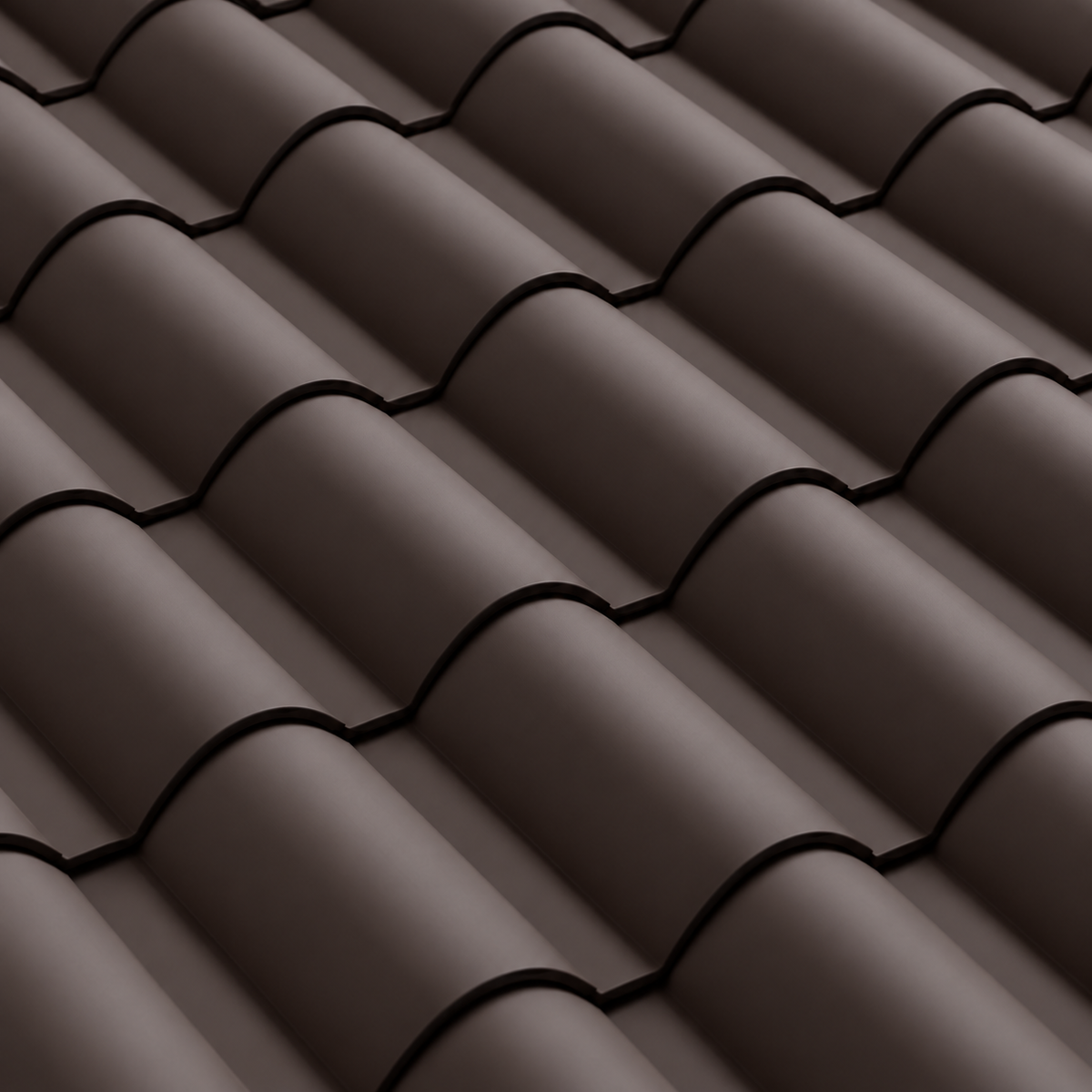 Santafé Spanish S Cocoa roof tile
