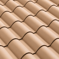Santafé Spanish S Peach roof tile