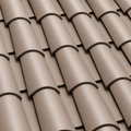 Santafé Mission Barrel Coffee roof tile