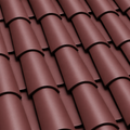 Santafé Mission Barrel Galeras roof tile