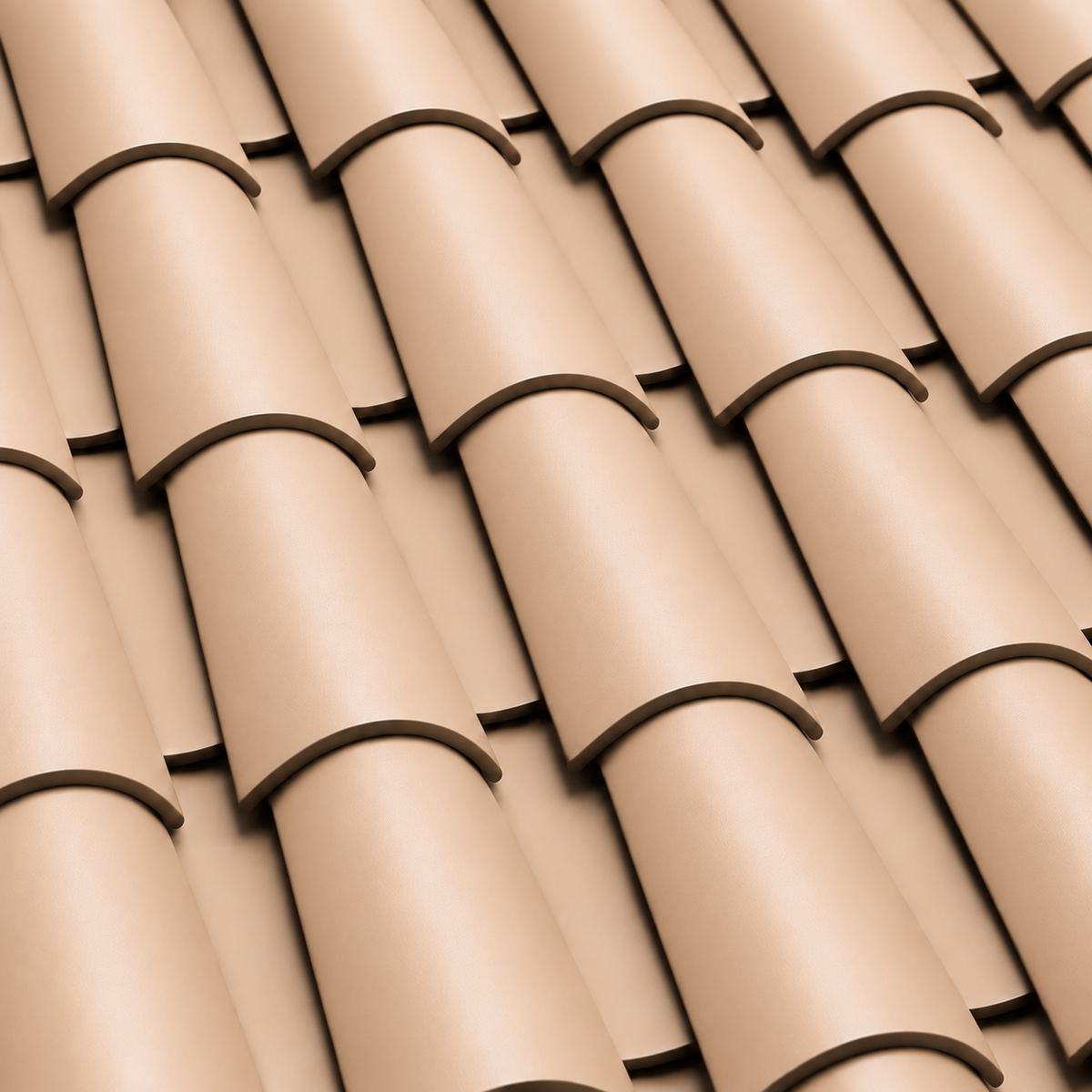 Santafé Mission Barrel Peach roof tile