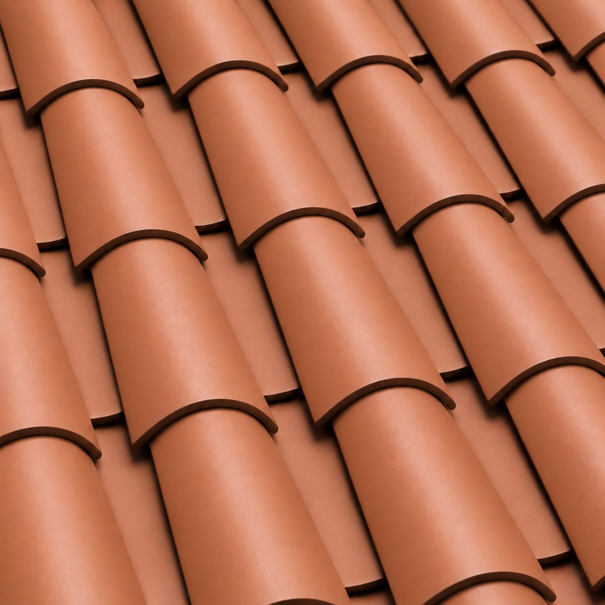 Santafé Mission Barrel Red roof tile