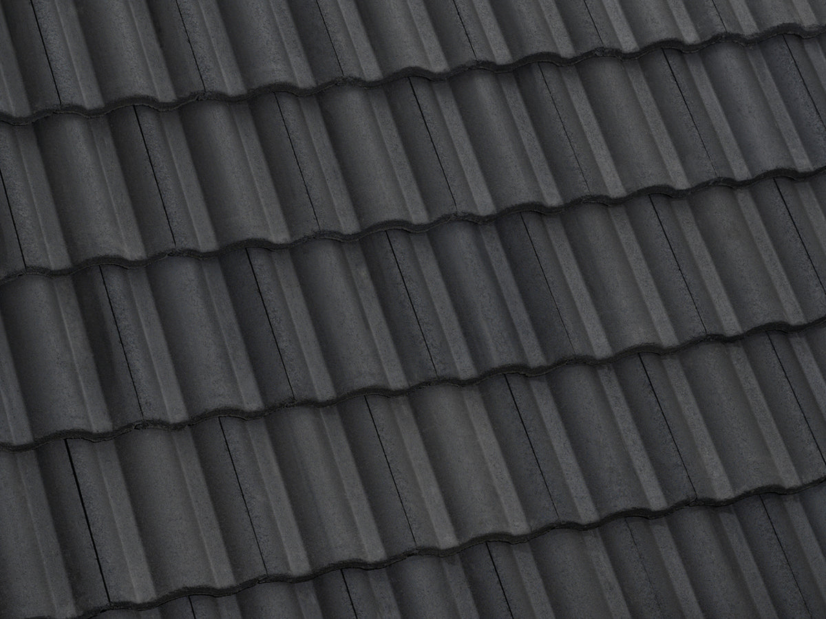 Eagle Malibu Dark Charcoal Range roof tile