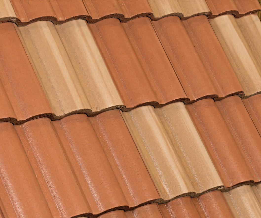 Crown Tuscany Grand Canyon Blend roof tile