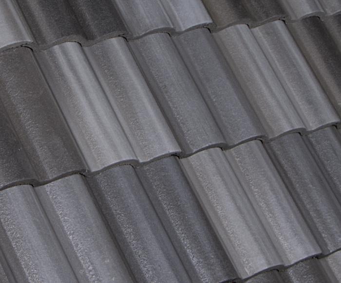 Crown Tuscany Moonlight Gray Blend roof tile
