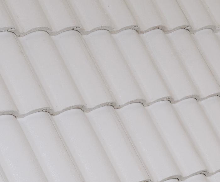Crown Tuscany Polar White roof tile