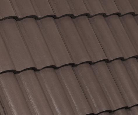 Crown Tuscany Tobacco Range roof tile