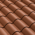 Verea Caribbean S Brown roof tile
