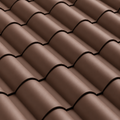 Verea Caribbean S Chocolate roof tile