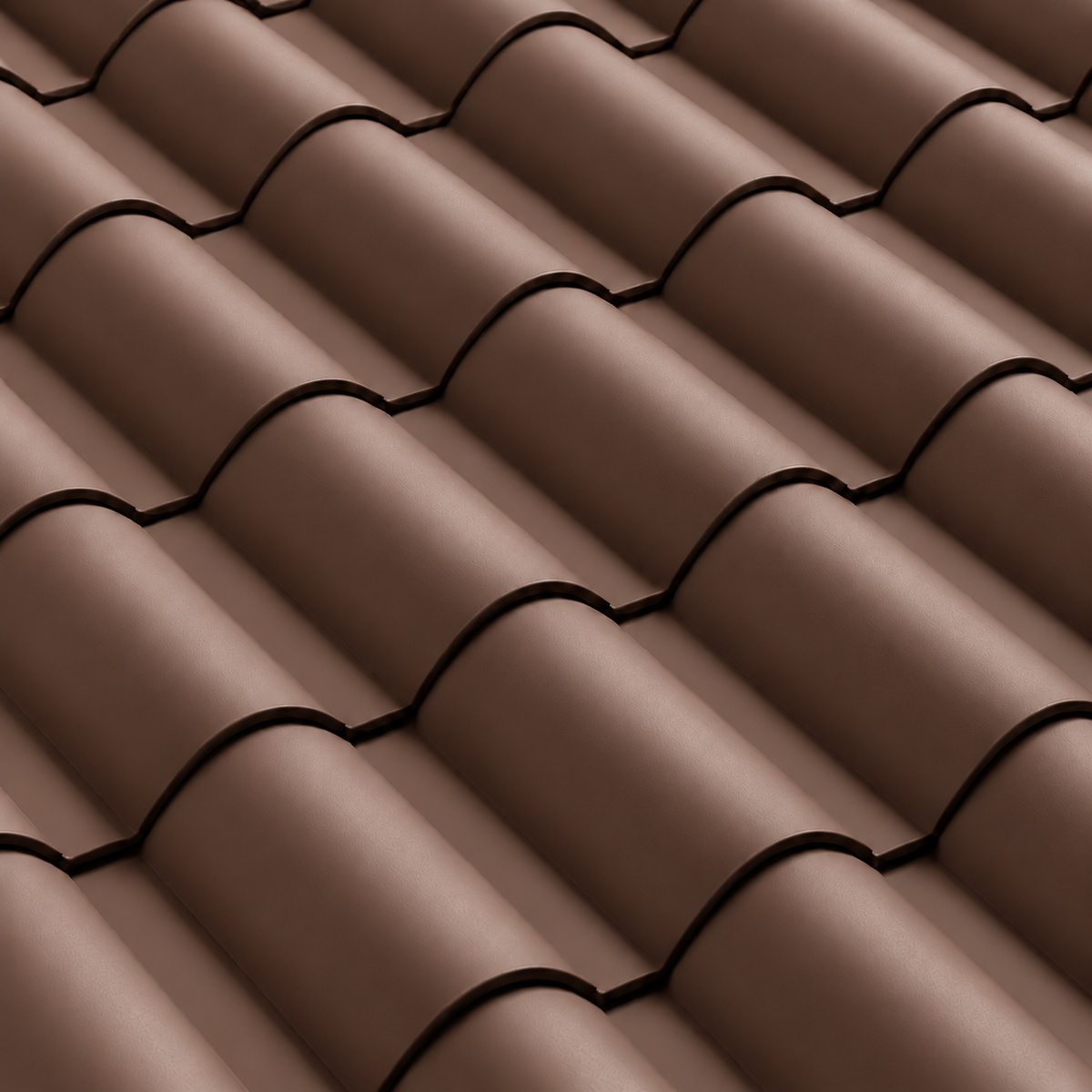 Verea Caribbean S Chocolate roof tile