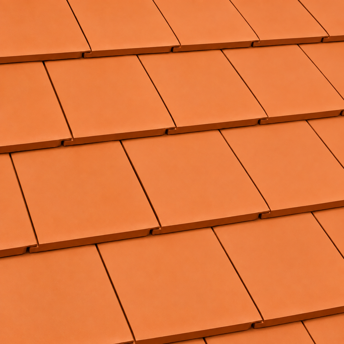 Verea Flat Red roof tile