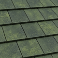 Verea Flat Rustic Green roof tile