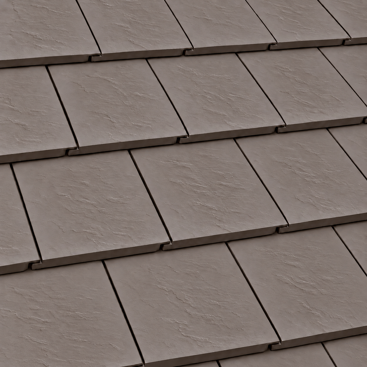 Verea Flat Textured Graphite roof tile