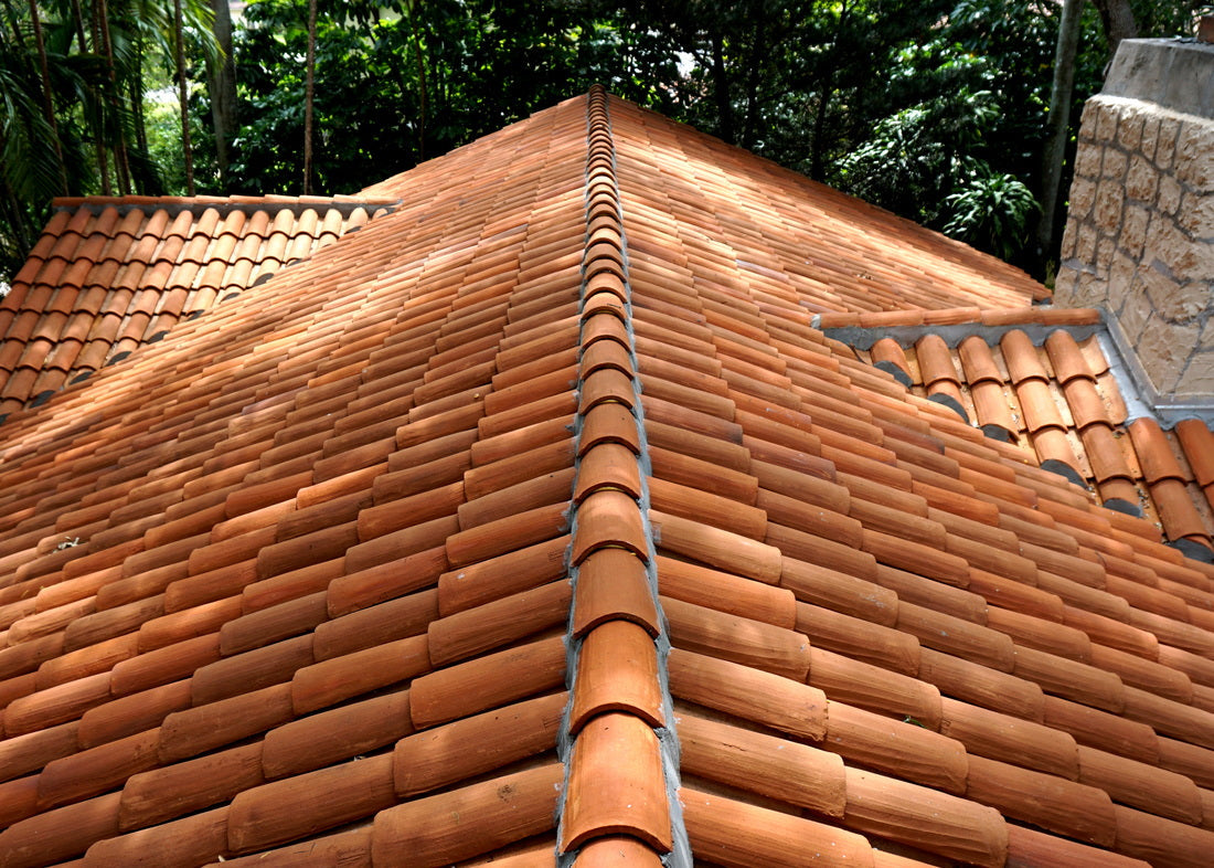 Verea Granada Terracotta Handmade roof tile