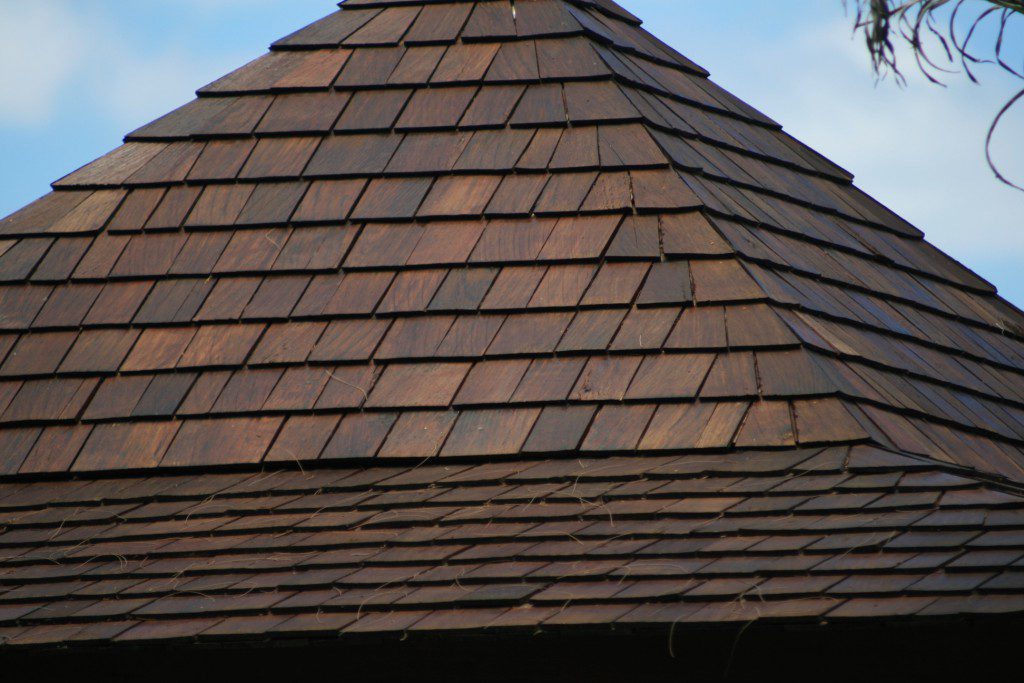 Wallaba Wood Shake roof tile