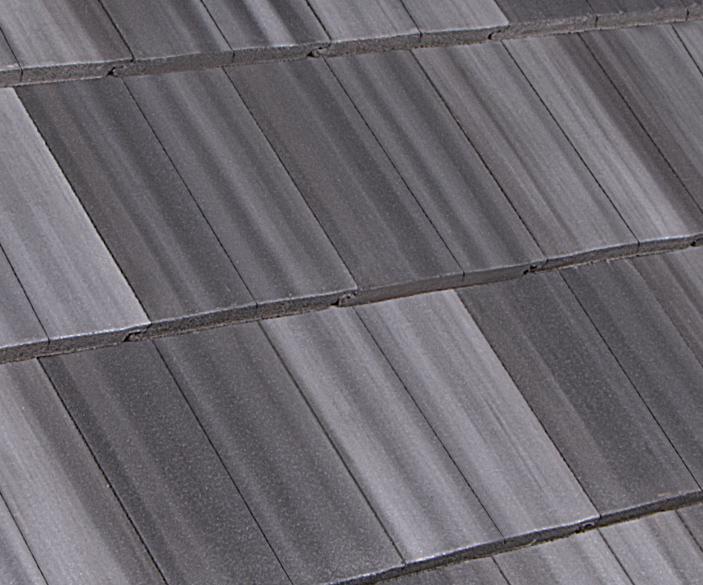 Crown Windsor Split-Slate Moonlight Gray Blend roof tile