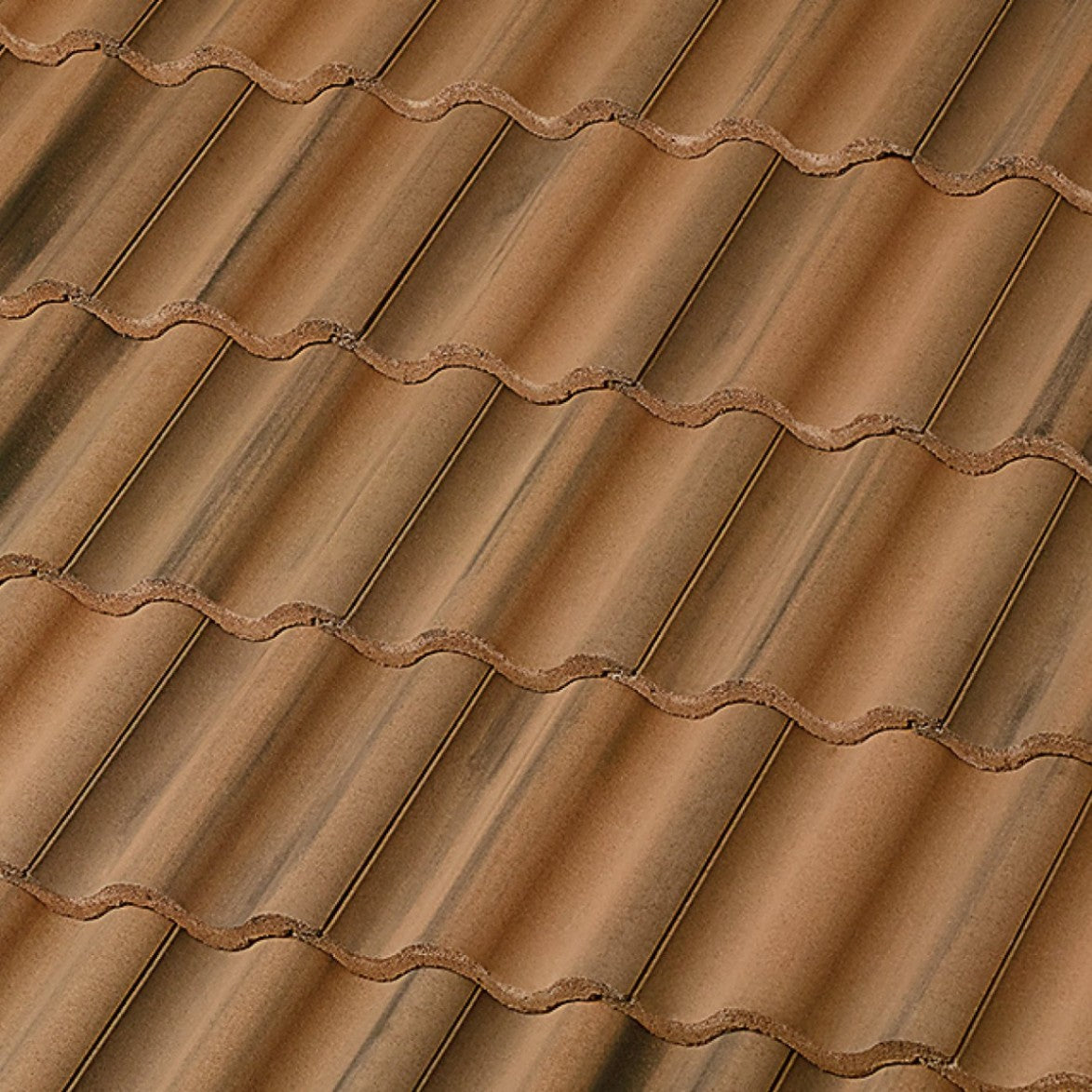 Westlake Estate Tan Black Antique roof tile