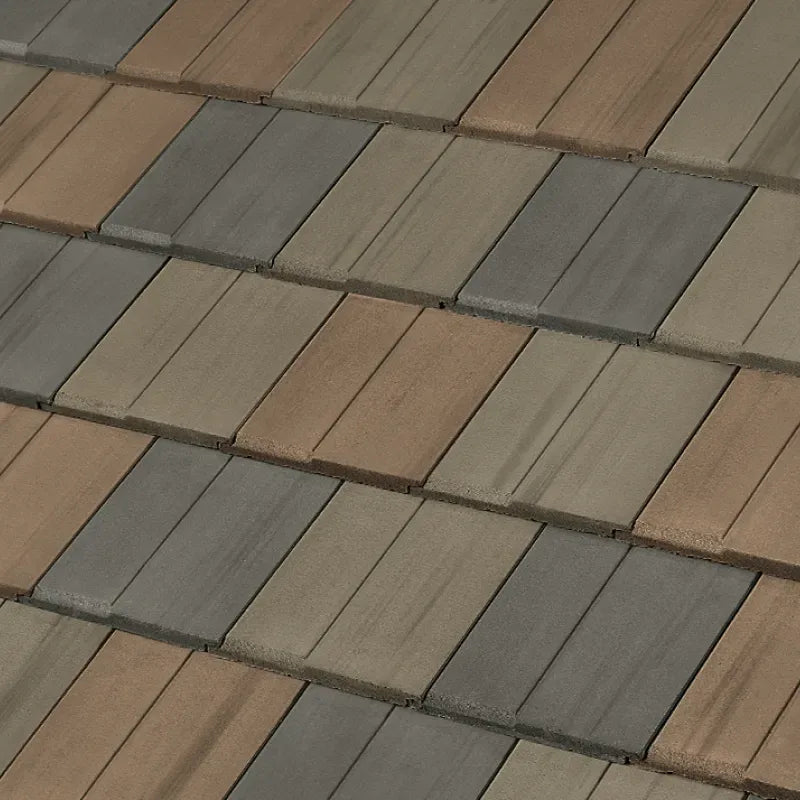Westlake Saxony 900 Slate Like Rockport Gray Blend (3 Color Blend) roof tile