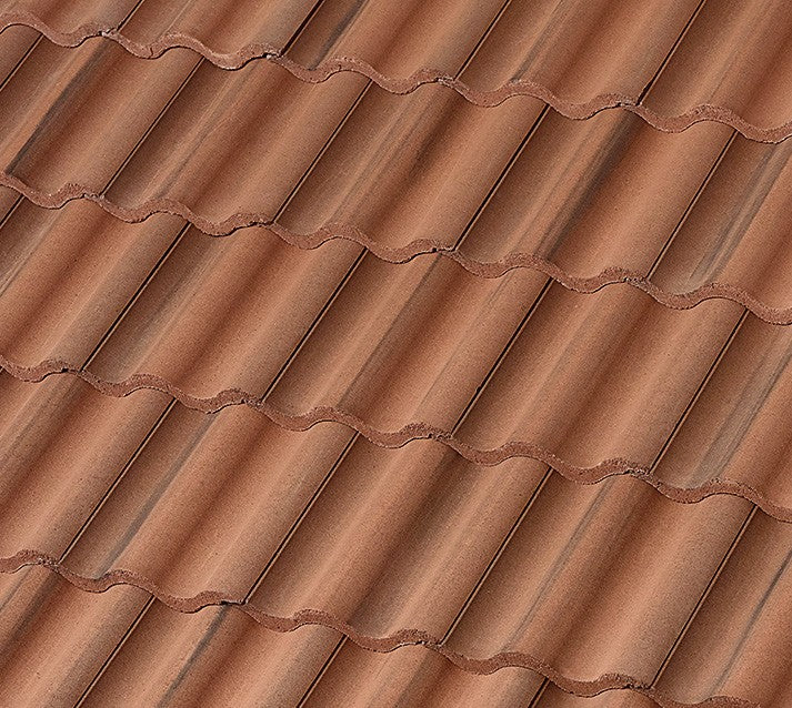Westlake Estate Canyon Clay Black Antique roof tile